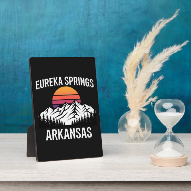 Placa Expositora Eureka Springs (Lado)