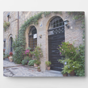 Placa Expositora Europa, Italia, Umbría, Civita, Casa Tradicional