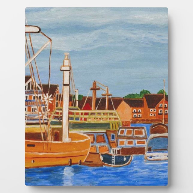 Placa Expositora Exeter Devon England (Frente)