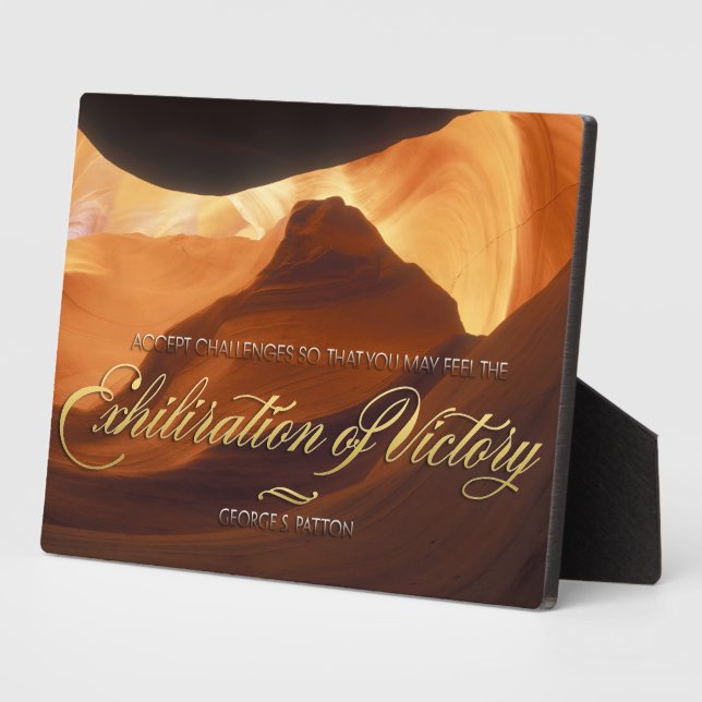 Placa Expositora Exhiliración De La Victoria (Lado)