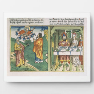 Placa Expositora Exodus 8 1-15 The Seven Plagues of Egypt: Moses an