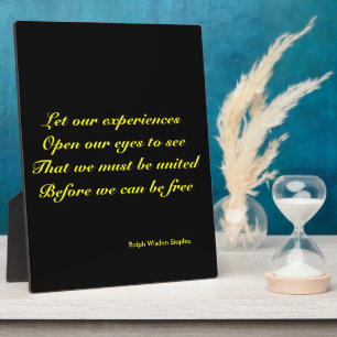 Placa Expositora Experiencia afroamericana