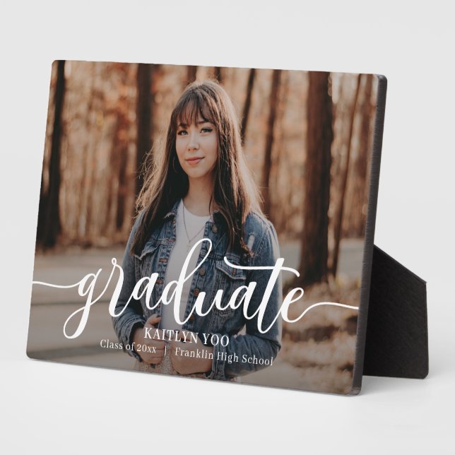 Placa Expositora Exquisito sabor EDITABLE COLOR Graduado Plaque (Lado)