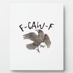 Placa Expositora F-Caw-F Clásico Estético Casual