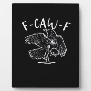 Placa Expositora F-Caw-F Divertido Moderno