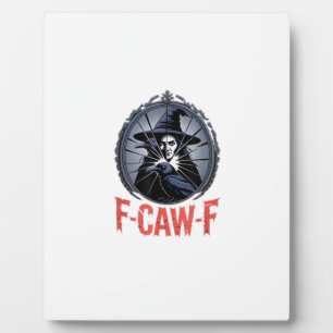 Placa Expositora F-Caw-F Gráfico Retro Clásico