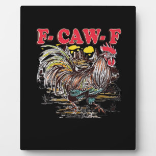 Placa Expositora F-Caw-F Hei Hei Moana Gallo Clásico Gráfico Divert