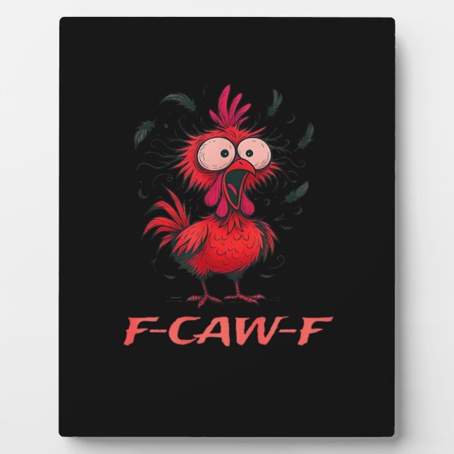 Placa Expositora F-Caw-F-Pollo Boxy Cool Casual (Frente)