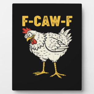 Placa Expositora F-Caw-F Pollo Clásico Retro Cool