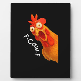 Placa Expositora F-Caw-F Pollo Esencial Clásico Retro