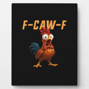 Placa Expositora F-Caw-F Pollo Pollo Divertido F-Caw-F Engranaje Re