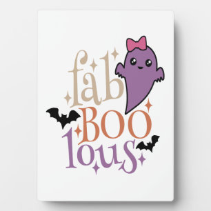 Placa Expositora Fa BOO Lous Fa BOO Lous Halloween Ghost