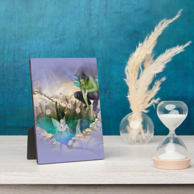 Placa Expositora Faerie in Elven Pond Vignette (Lado)