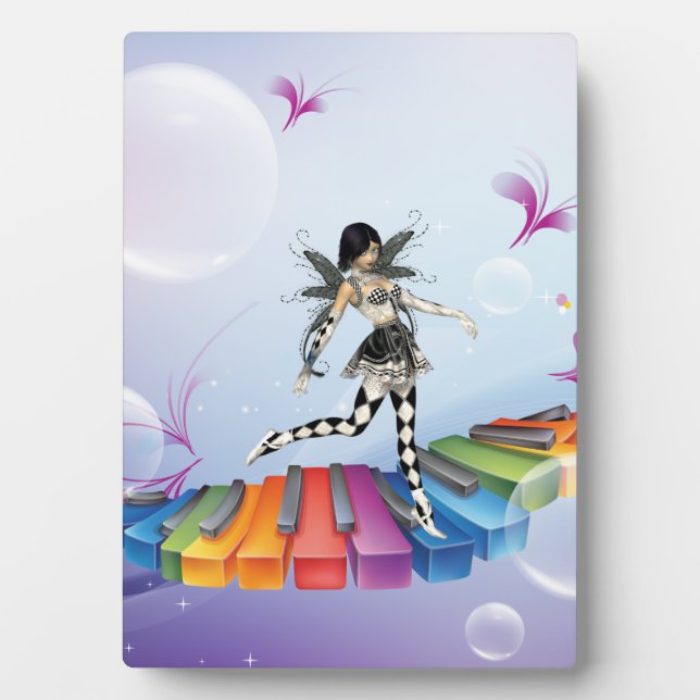 Placa Expositora Faerie Musical Keyboard (Frente)