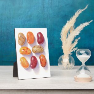 Placa Expositora FALL JELLY BEANS 5x7 Plaque con Easel
