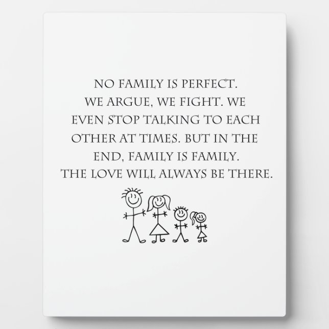 Placa Expositora Familia (Frente)