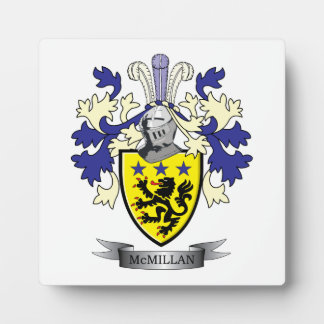 Placa Expositora Familia McMillan Crest Coat of Arms