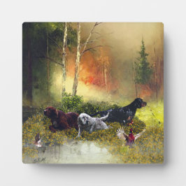 Placa Expositora Familia Setters