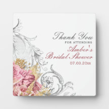 Fancy Pink Floral Bridal Shower becomes Fiesta de 