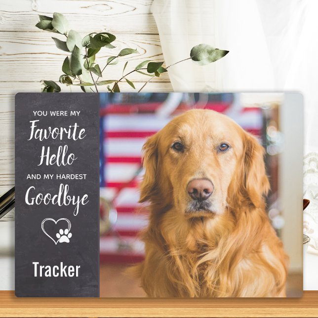 Placa Expositora Favorito Hola Más Difícil Adiós Mascota Perro Memo (Subido por el creador)