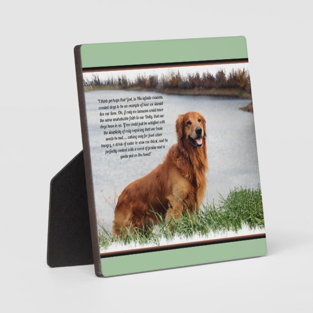 Placa Expositora Fe inquebrantable Inspiradora (Anverso)