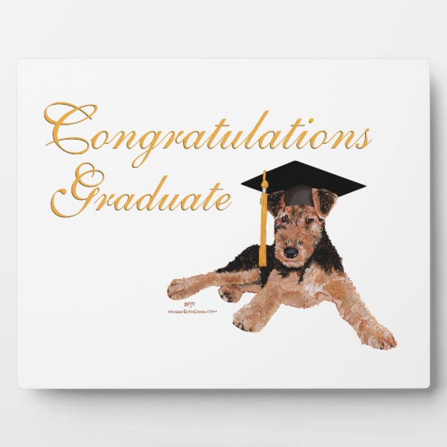 Placa Expositora Felicidades Graduado (Frente)