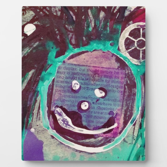 Placa Expositora Feliz (Frente)
