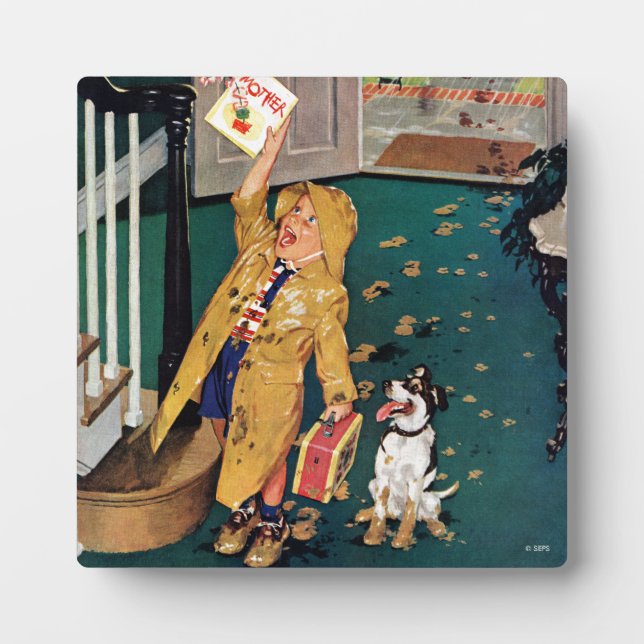 Placa Expositora Feliz Día de la Madre (Frente)