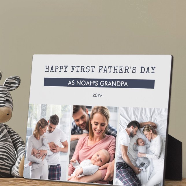 Placa Expositora Feliz Día de los Primeros Padres como Abuelo - 3 F (Subido por el creador)