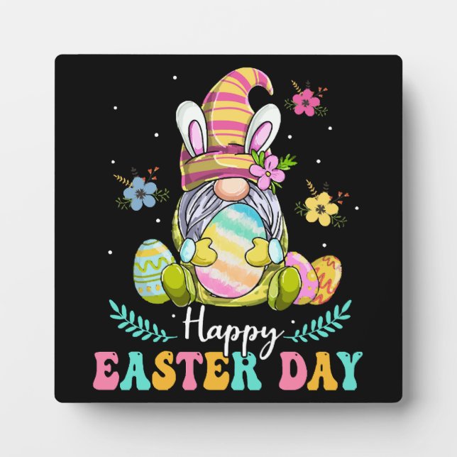 Placa Expositora Feliz día de Pascua (Frente)