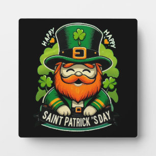 Placa Expositora Feliz día de San Patricio