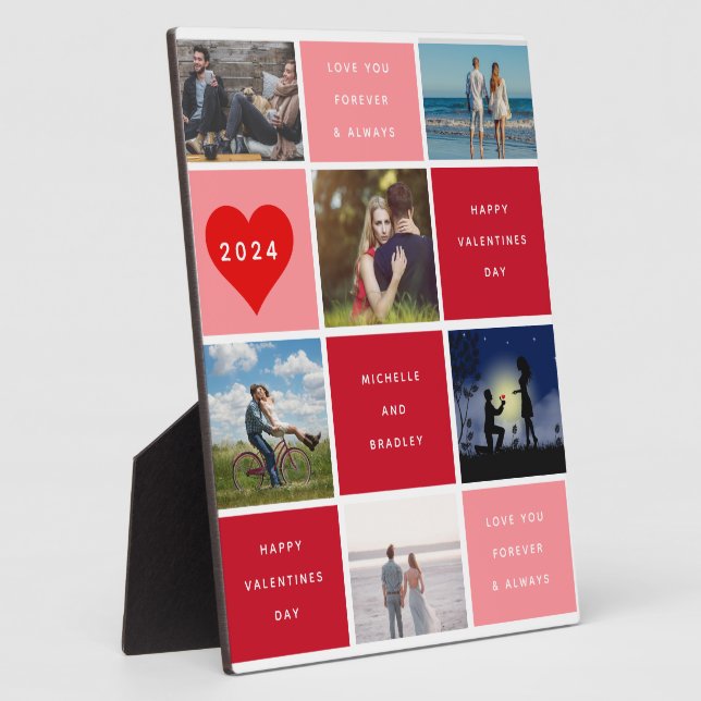 Placa Expositora Feliz Día de San Valentín 6 Photo Sherpa (Lado)