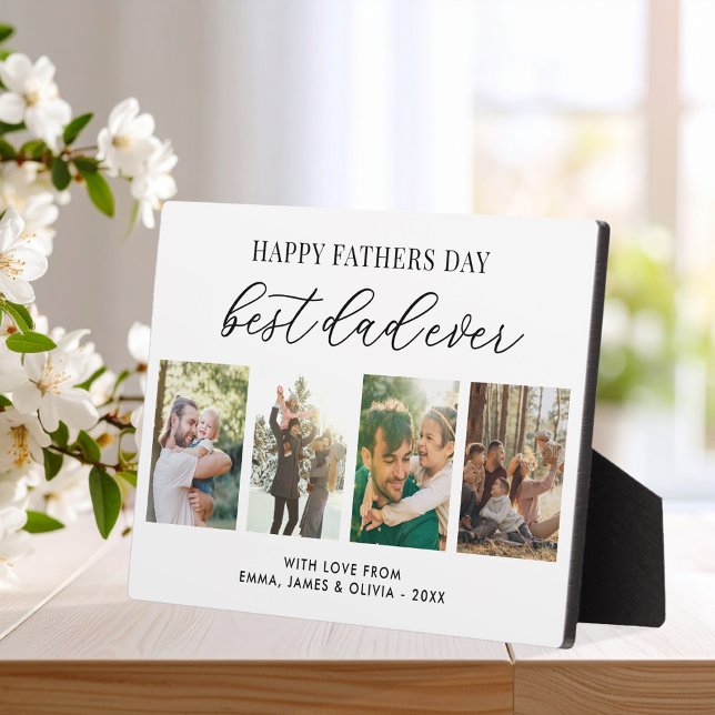 Placa Expositora Feliz Día del Padres Mejor Papá Hasta El Collage d (Subido por el creador)