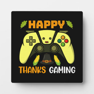 Placa Expositora Feliz Gracias Juegos Divertidos