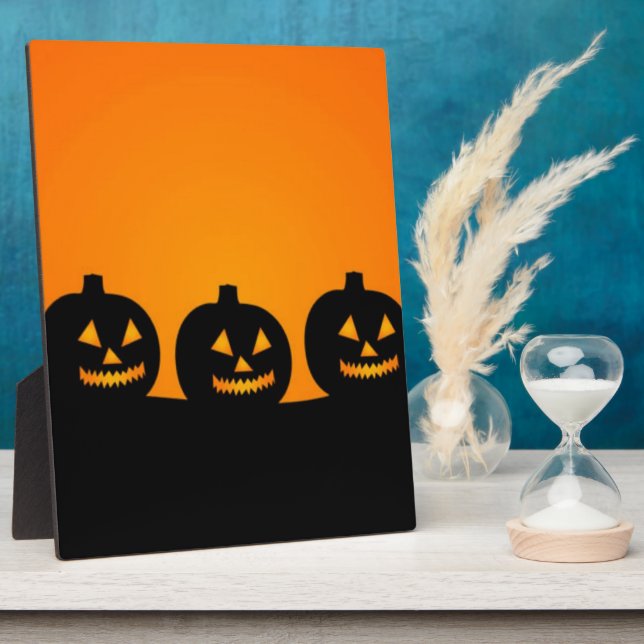 Placa Expositora Feliz Halloween (Lado)
