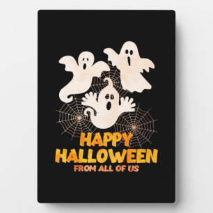 Placa Expositora Feliz Halloween De Todos Nosotros