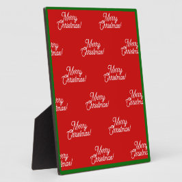 Placa Expositora ¡Feliz Navidad!