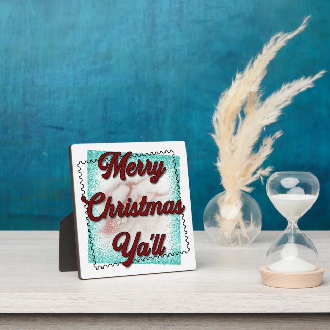 Placa Expositora Feliz Navidad (in situ)