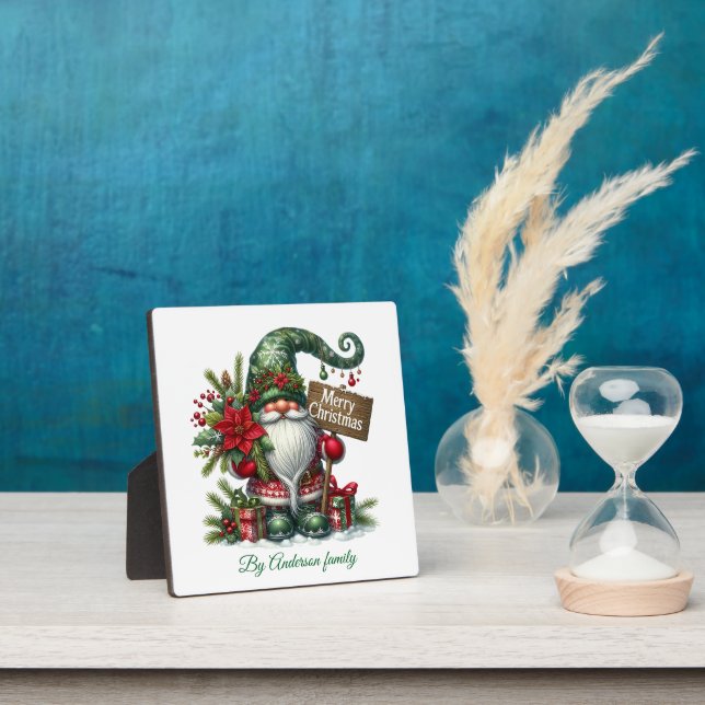 Placa Expositora Feliz Navidad (in situ)