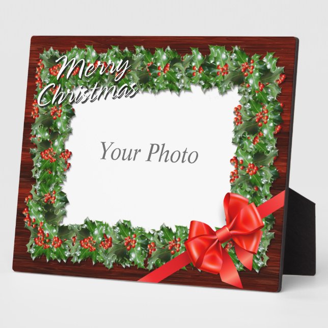 Placa Expositora Feliz Navidad 2 Plaque (Lado)