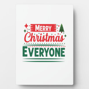 Placa Expositora Feliz Navidad a todos
