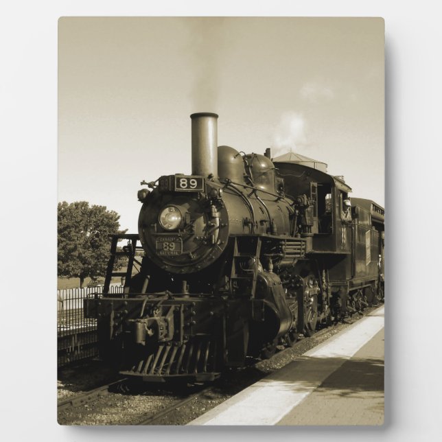 Placa Expositora Ferrocarril histórico (Frente)