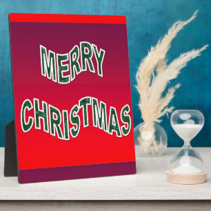 Placa Expositora Festividad Feliz Navidad