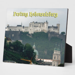 Placa Expositora Festung Hohensalzburg, Salzburgo Austria
