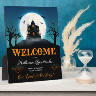 Placa Expositora Fiesta de Halloween