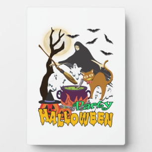 Placa Expositora Fiesta de Halloween