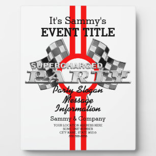 Placa Expositora Fiesta de rendimiento con sobrecarga personalizada