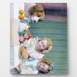 Placa Expositora Fiesta del té de cosecha