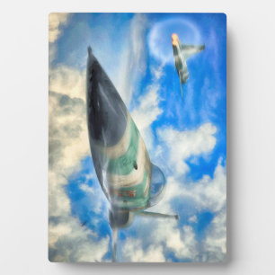Placa Expositora FIGHTER JET GOING SUPERSONIC F-5N Tigre II