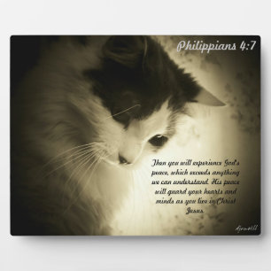 Placa Expositora Filipinas 4:7